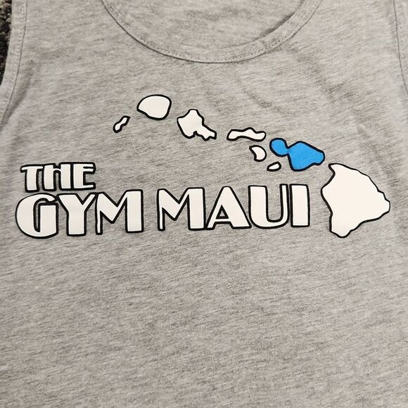 The Gym Maui Be All In Hawaii Tank Top M - Picture 4 of 5
